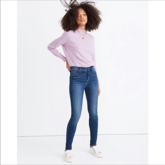 Madewell 10" High Rise Skinny Jeans Size 29 - Picture 3 of 14